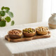 Wooden Bowl Set 3 Pcs
